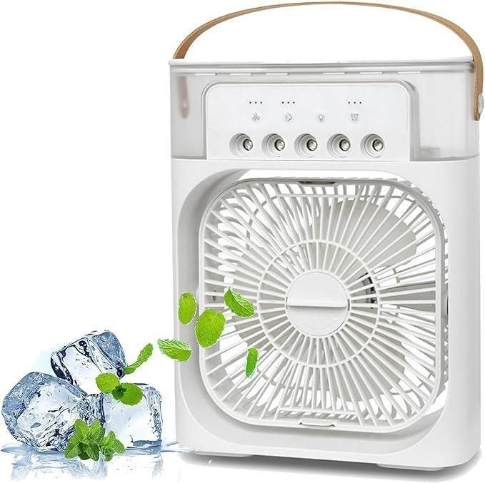 USB Electric Air Cooler Fan – Compact Cooling, Anywhere You Need It!