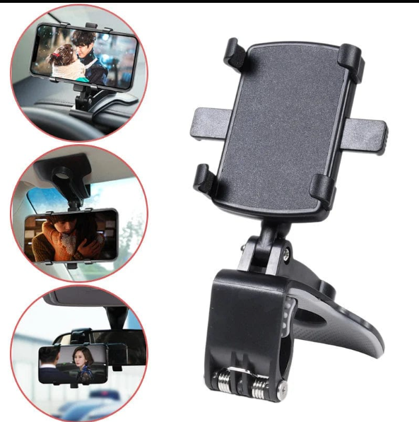 Revolex Zoom Star Pros Car Mobile Holder For Dashboard Black