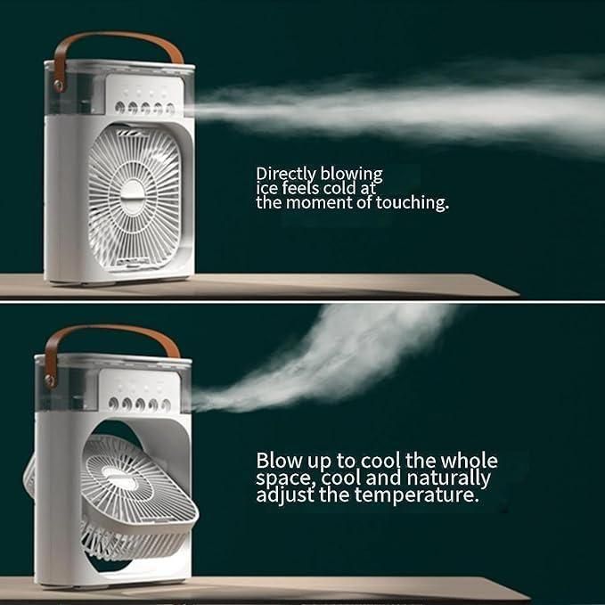 USB Electric Air Cooler Fan – Compact Cooling, Anywhere You Need It!