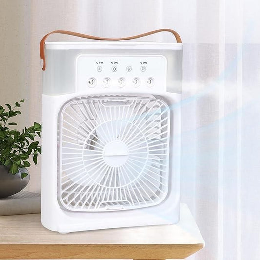 USB Electric Air Cooler Fan – Compact Cooling, Anywhere You Need It!
