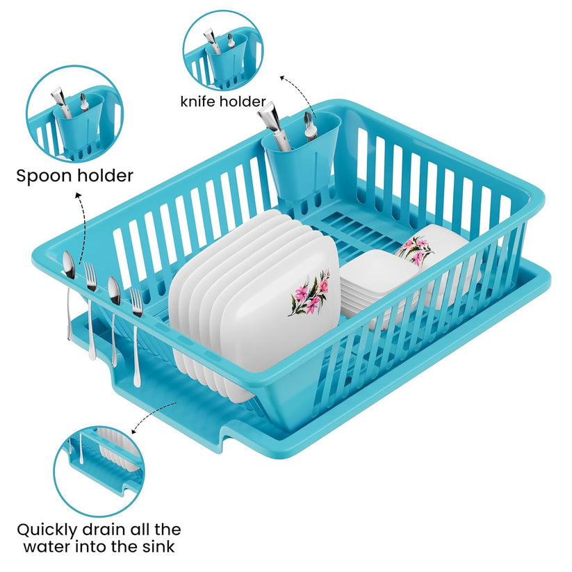 3 in 1 Kitchen Dish Drainer