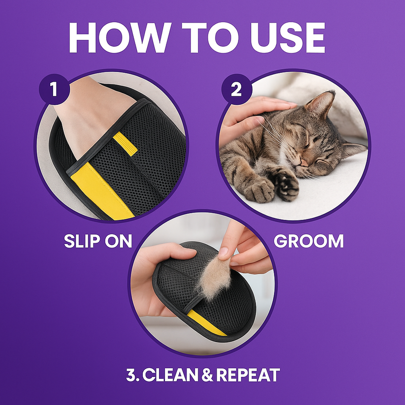 Pet Hair Removal Gloves