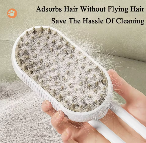 Steam Pet Brush for Pet Bathing
