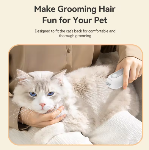 Steam Pet Brush for Pet Bathing