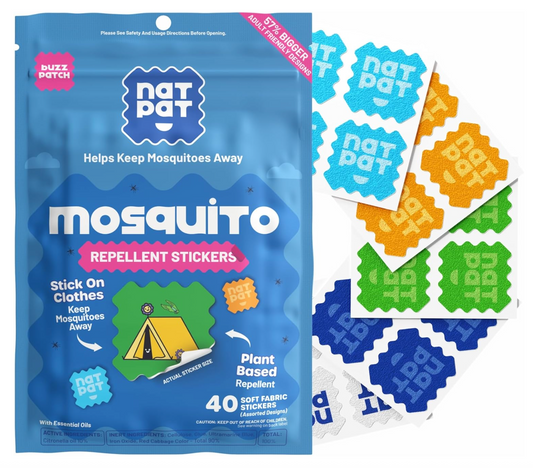 Nat Pat Mosquito Repellent Patches (Pack of 24)
